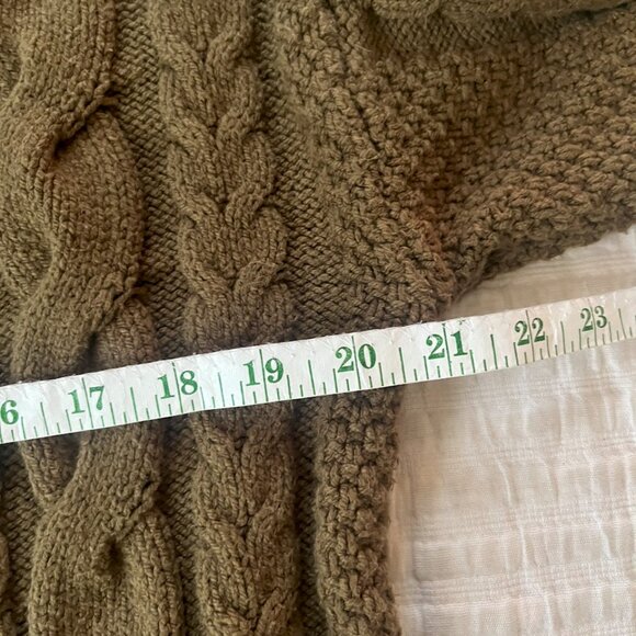 Madewell Olive Green Turtleneck Sweater - S - Picture 4 of 8